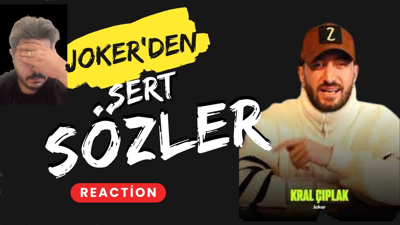 BU DİSS ÇOK KONUŞULUR! Joker - Kral Çıplak Reaction