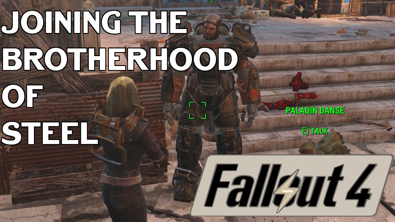 How to join brotherhood of steel fallout 4 tektoo