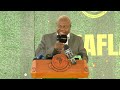MAKAMU WA RAIS TFF AFUNGUKA UJENZI UWANJA WA YANGA JANGWANI MBELE RAIS ENG HERSI 