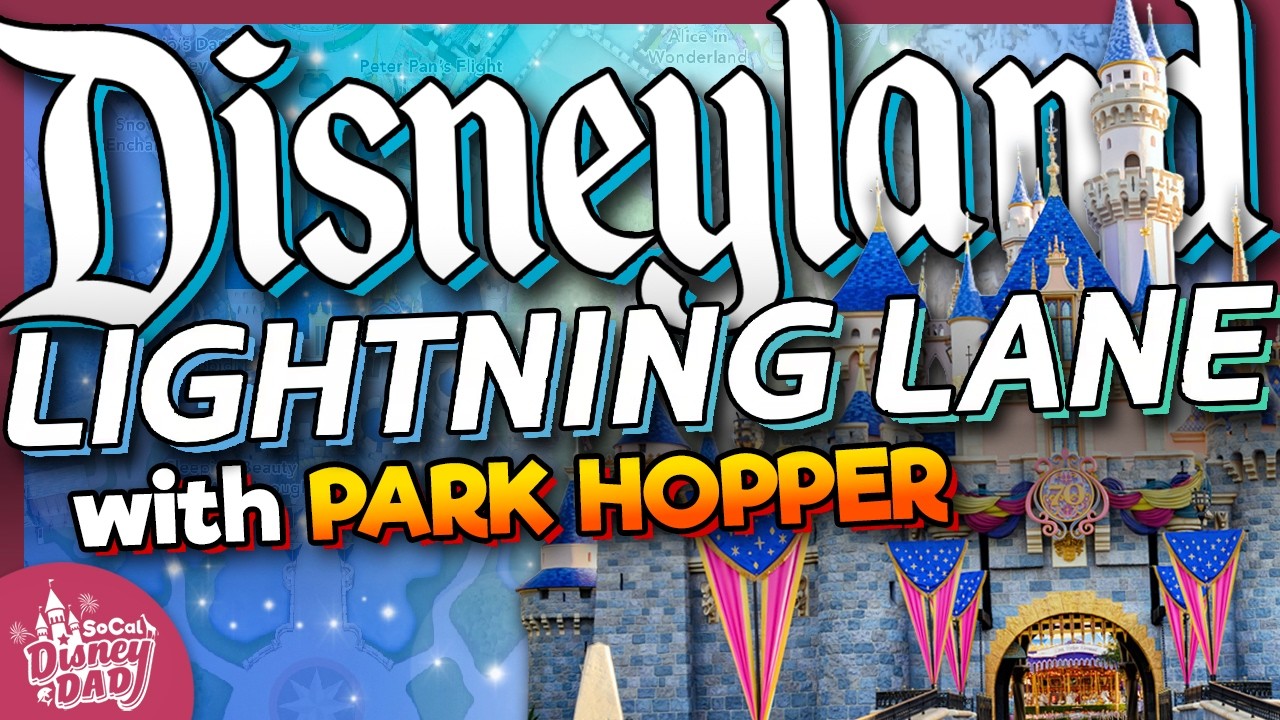 Using LIGHTING LANE on a Busy Day at Disneyland with PARK HOPPER