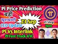 Pi New Update | Pi Good News |Pi Listing Date | Pi Vs Interlink | Pi CEO Update | Pi Price Today