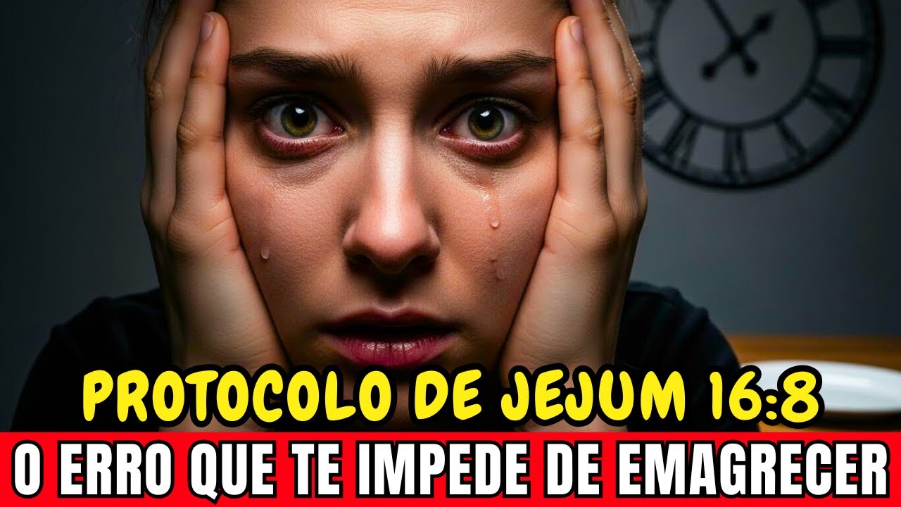 Jejum 16:8: - O Erro FATAL que TE IMPEDE de Emagrecer! (E Ninguém te conta)
