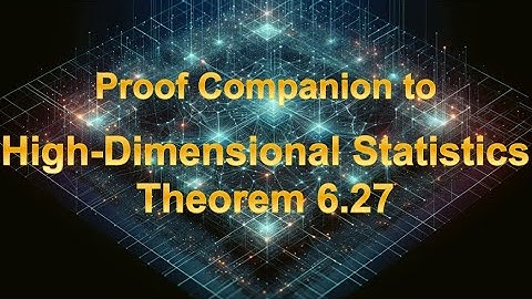 Proof companion to Theorem 6.27 of Wainwright