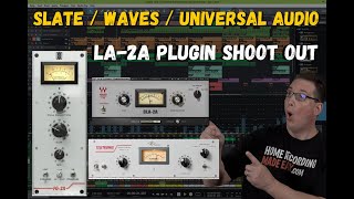 Slate FG 2A vs CLA 2A vs Universal Audio LA-2A | Shoot Out