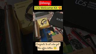 TCS Joining Kit Unboxing 2026 | Laptop, ID Card &amp; More 😍 #tcsnqt2026 #tcsnqt #tcshiring #tcs