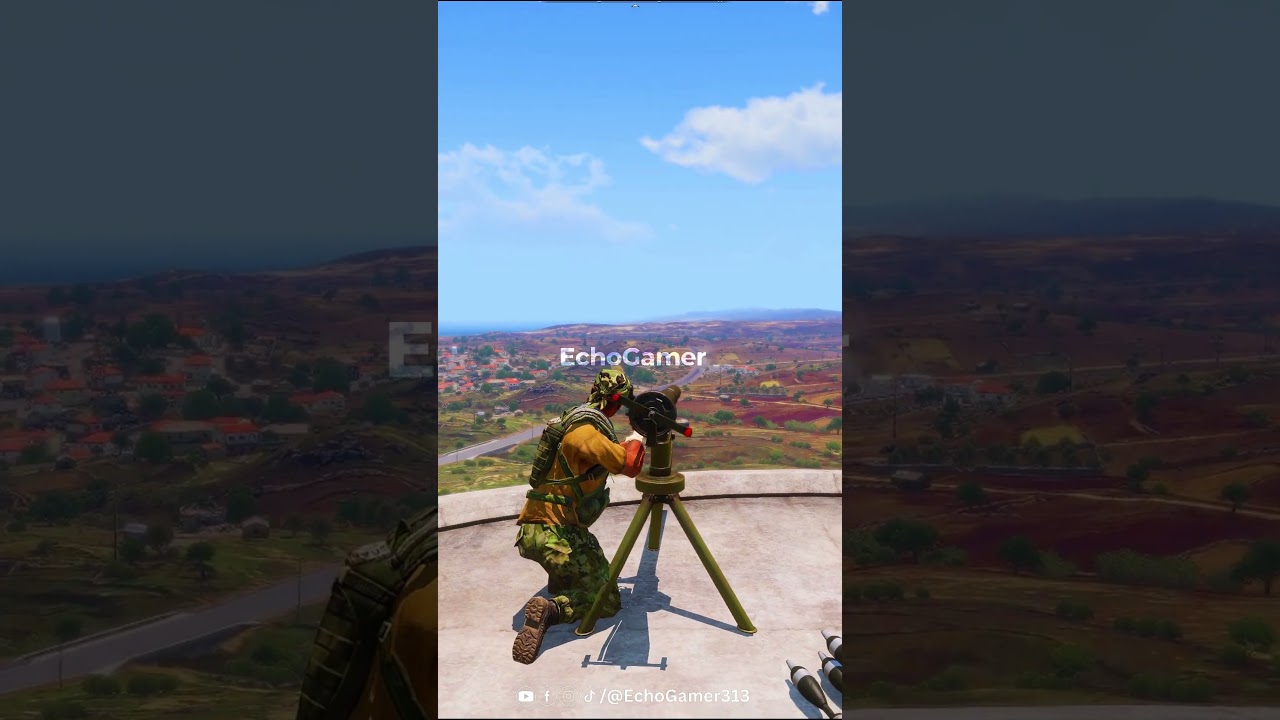 SPG-9 Targets T-80 Tank 