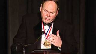 Pim Stemmer accepts the 2011 Draper Prize