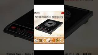Bestseller👌😊💯-Pigeon by Stovekraft Cruise 1800 watt Induction Cooktop With Crystal Glass,7 Segments