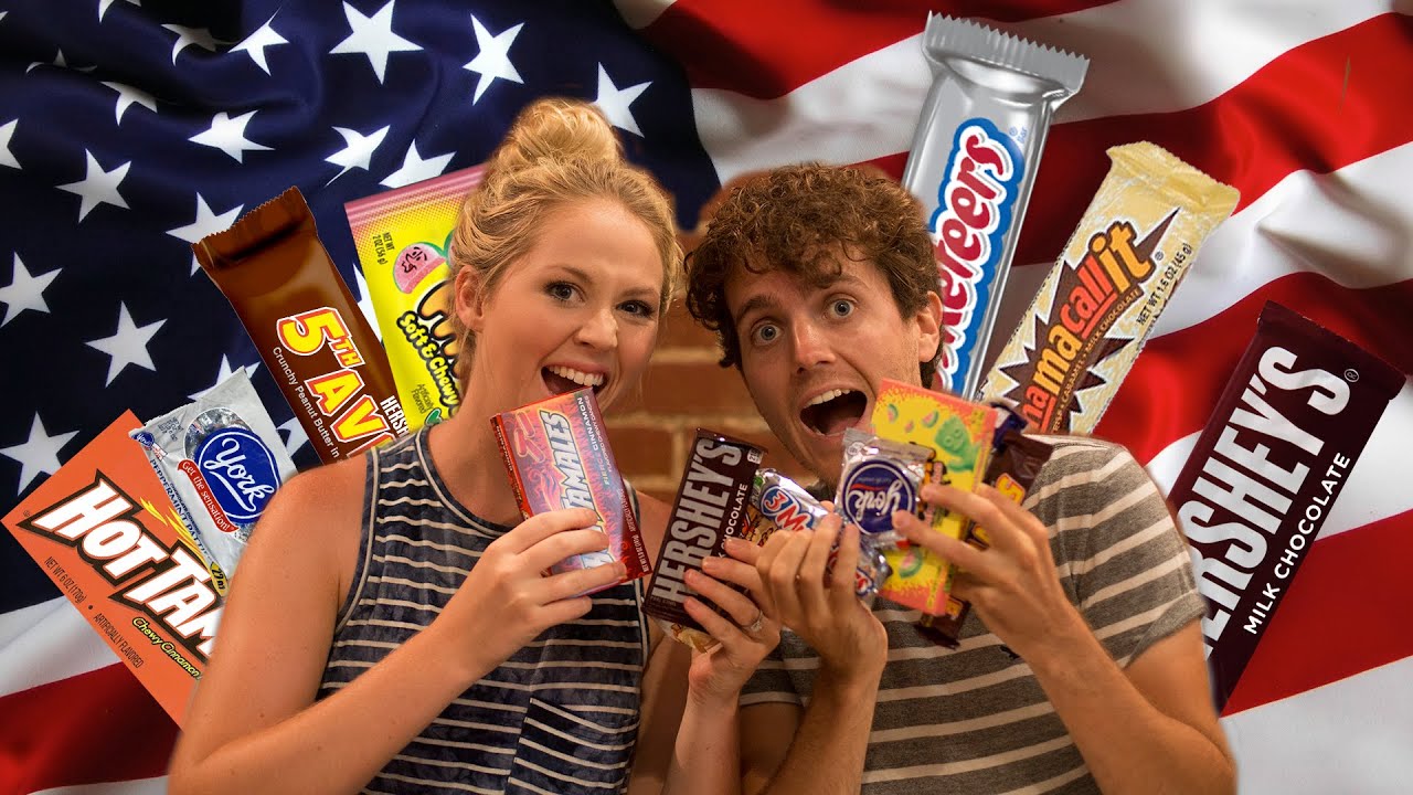 AUSTRALIANS TRYING AMERICAN CANDY