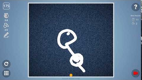 Check out how I solved level 175 in Brain It On! #BrainItOn