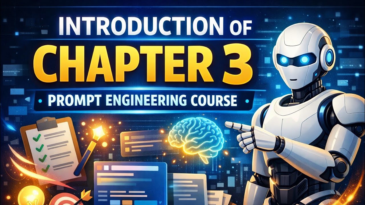 Prompt engineering course| chapter 3: advanced promoting technique ...