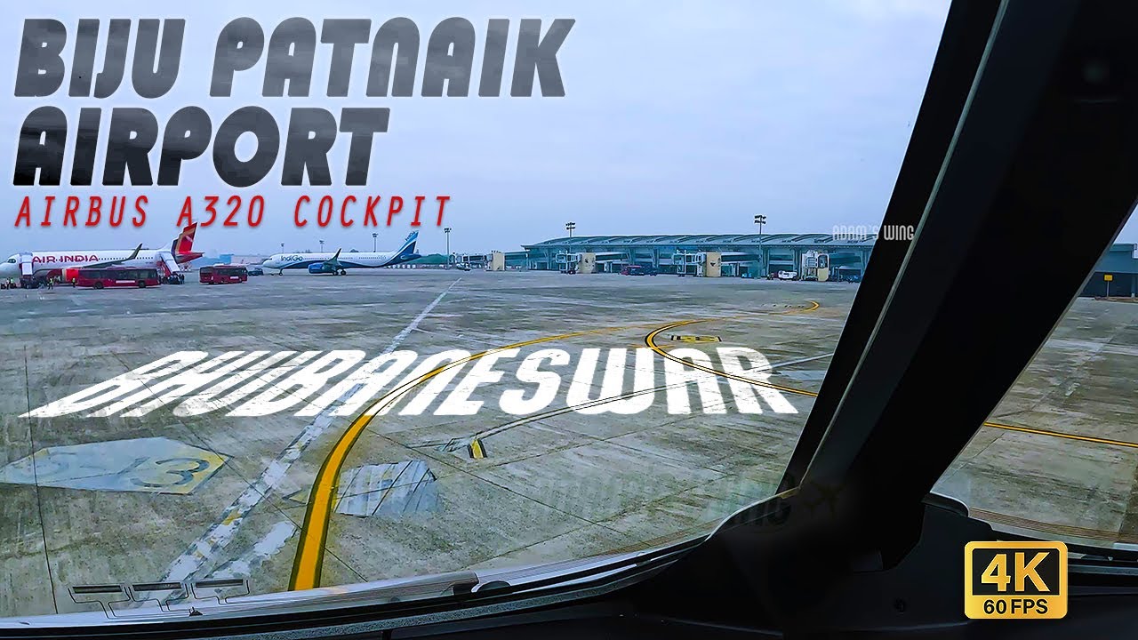 Airbus A320 Landing at Biju Patnaik International Airport #bhubaneswar #bbi #cockpit