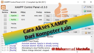 CARA AKSES XAMPP DARI KOMPUTER LAIN