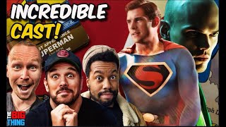 INCREDIBLE! Is the Superman Legacy casting the best Superman cast yet?! | DC
