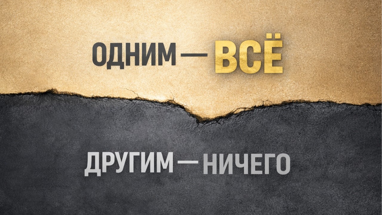 Неравенство как основа жизни в России