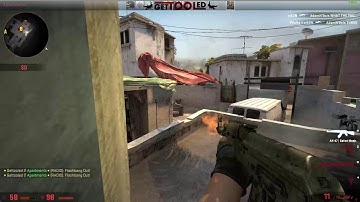 1v5 Mirage "He Peaking Angles That Don