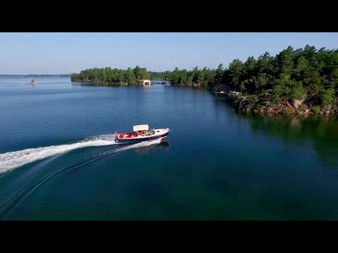 Stunning Drone Footage of Yeo Island & Hinckley T29R | Thousand Islands, Canada 🇨🇦