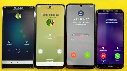 Alarm Timer, VK, Viber Mobile Calls Xiaomi Mi Mix 1, TECNO SPARK Go, Redmi Note 12, HUAWEI Y6 Prime