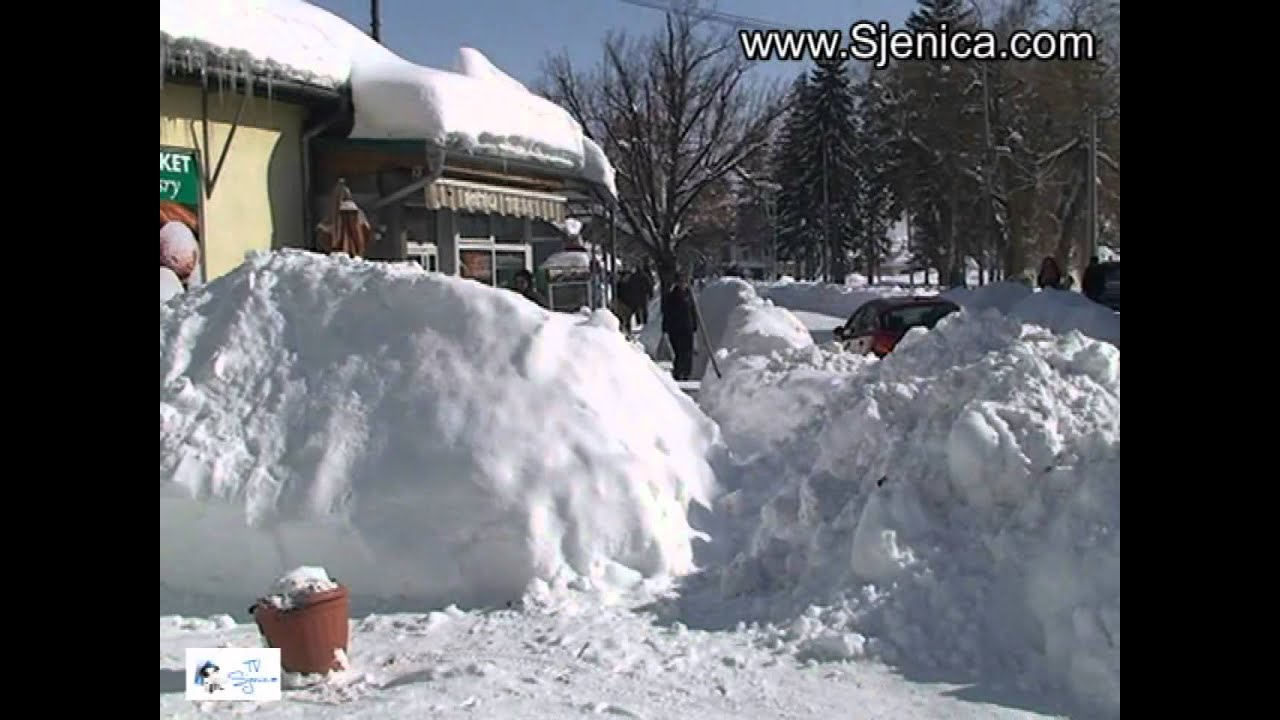 Šetnja kroz zavejanu čarsiju (08.02.2012) Sjenica