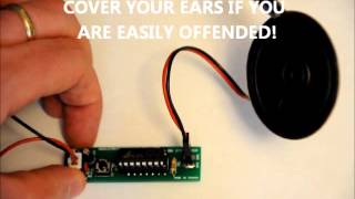 The Bugger - A Demonstration Of Our New Prank Device Fart-Belch-Sex-Swear Sound Bytes