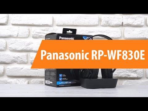 Распаковка наушников Panasonic RP-WF830E / Unboxing Panasonic RP-WF830E