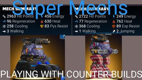 (Supermechs) PLAYING WITH COUNTER BUILDS