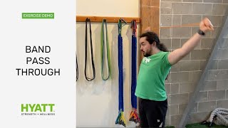 Hyatt S+W Exercise Demo - BAND PASS THROUGH
