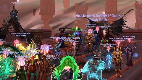 Mythic Sylvanas Windrunner vs Twitch Prime raiders (Subtlety Rogue PoV)