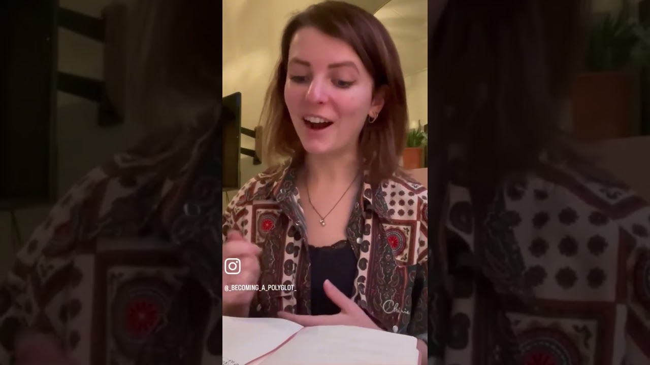 Dutch girl tries Chinese, speaking practice for the HSKK 1 exam 