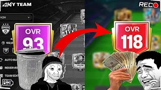 Upgrading My Subscriber’s Account from 114→118 OVR