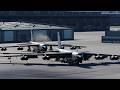 Using the B52 to Land and Take off amongst the obstacles on a SHORT runway (Taxiway) in #Warthunder