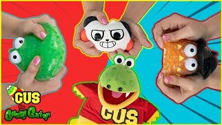 5 New Ryans World Squishy Toys Lot Peck French Fries Pizza Ice Cream Combo Pand@ 