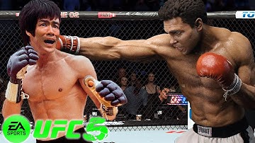 UFC5 Muhammad Ali vs Bruce Lee EA Sports UFC 5 - Epic Fight