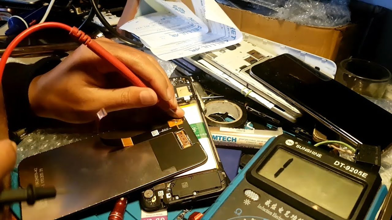 Cara Memperbaiki LCD hp yang rusak / Mati EFEK LCD MAHAL