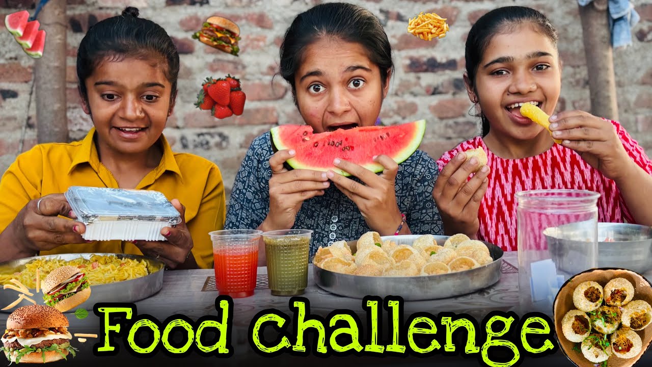 Food challenge 😋 || sisters challenge || comedy || funny - YouTube
