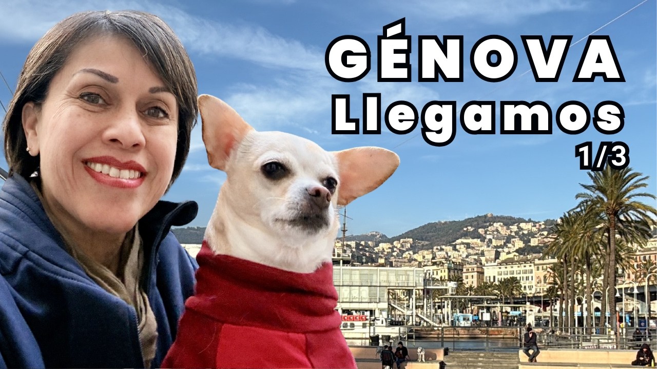 De Pisa a Génova 🇮🇹 | Destino final de esta aventura (Ep.1)