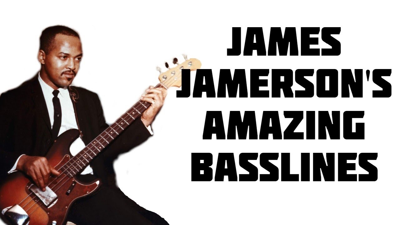 ジェームス・ジャーマソン James Jamerson JAMES JAMERSON BASS LINE - YouTube