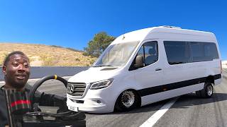can a sprinter van run 7's in the quarter mile? | BEAM.NG EXPERIMENTS