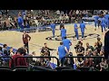 Dallas Mavericks enter court before game vs Oklahoma city thunder 12/2/23