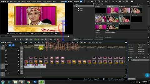 Edius Drag and Drop Effect.