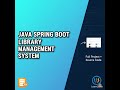 Java SpringBoot Project – Library_Management_System | Java + Spring Boot + MySQL | Part 8