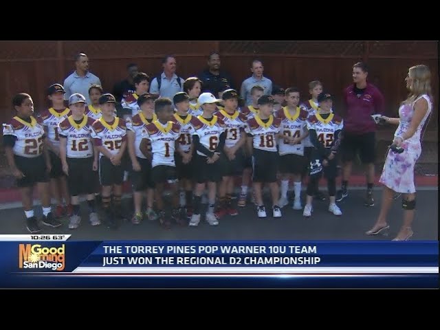 Torrey Pines Pop Warner 10U Falcons squad wins D2 championship - Del Mar  Times