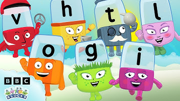 🌈 A Rainbow of Letters! | Reading for Kids | ABC | @officialalphablocks
