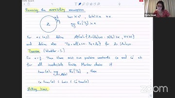 Perla Sousi - Mixing and hitting times for Markov chains (Part 2 of 3)