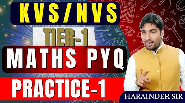 KVS MATHS QUESTIONS #hssc #kvs #nvs #dsssb #ctet #htet_kvs_nvs_dsssb