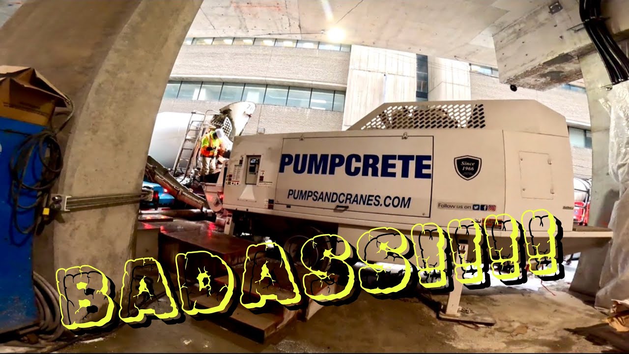 Pumping Concrete at a 90 story High Rise project in Canada’s LARGEST city!!!! 