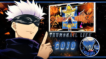 Thumbnail Like  @GOJO   -After Effect AMV Tutorial!