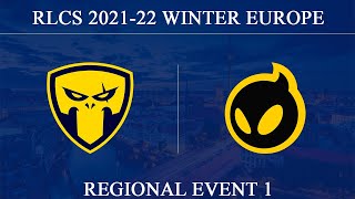 TQ vs DIG | RLCS 2021-22 Winter: Europe | Team Queso vs Dignitas | 21 January 2022