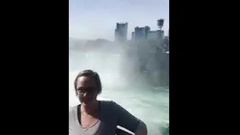 One of the worlds wonders. Niagra Falls with my fa...