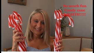Candy Cane Outdoor Landscape Lights!!!!